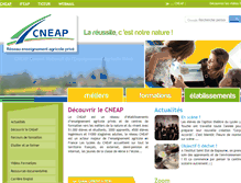 Tablet Screenshot of cneap.fr